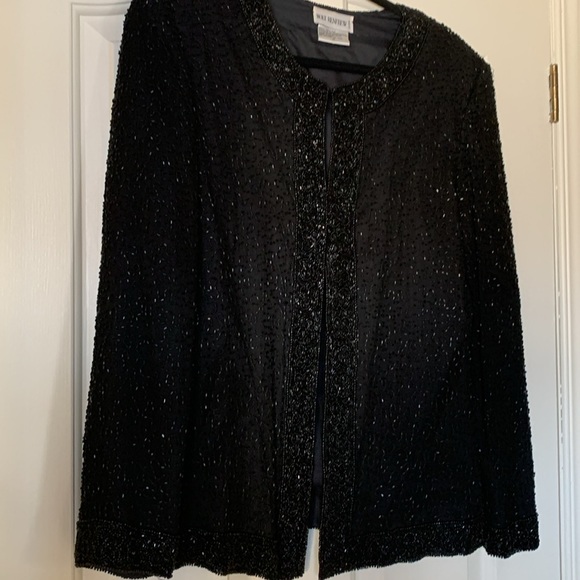Vintage Holt Renfrew beaded jacket - Picture 4 of 12